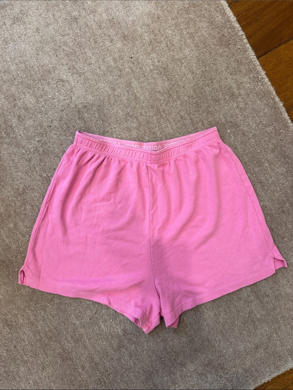 Outdoor Voices Pink Cozy Lounge Shorts
